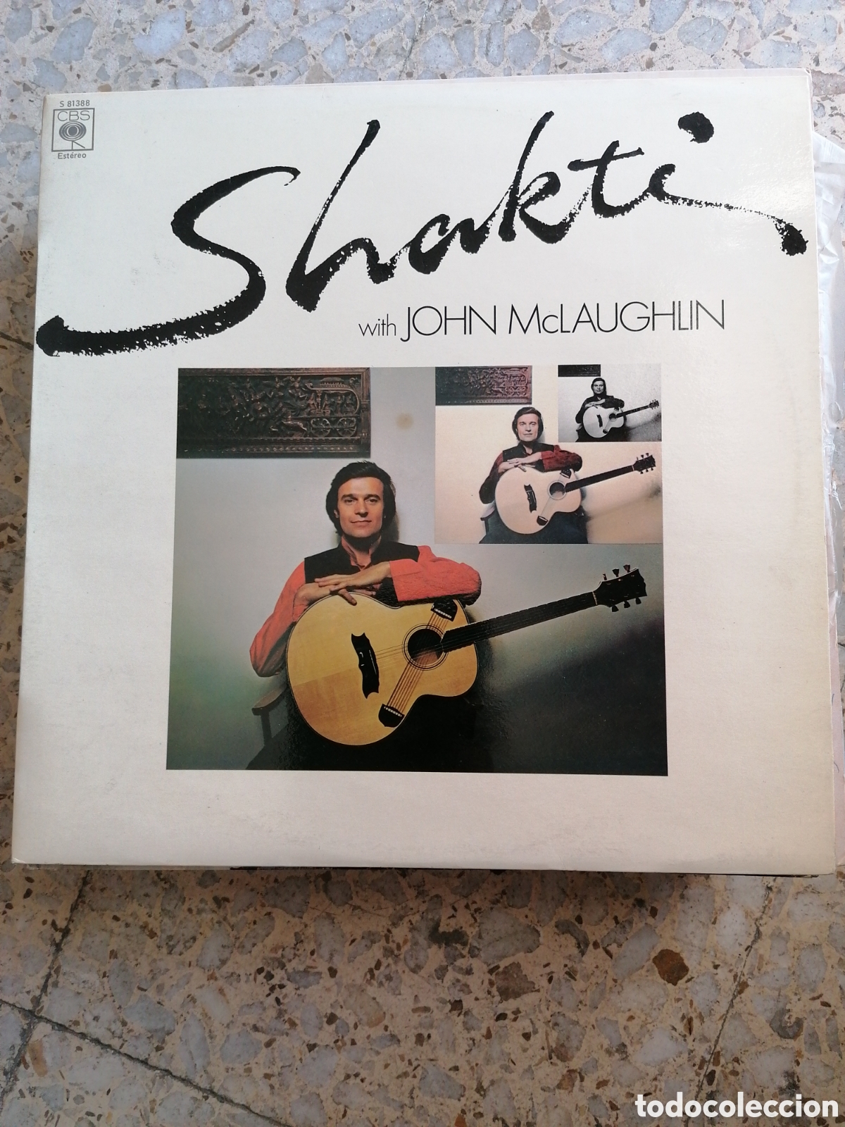 Vinyl records: LP JOHN MCLAUGHLIN SHAKTI 1977 ESPA&Ntilde;A