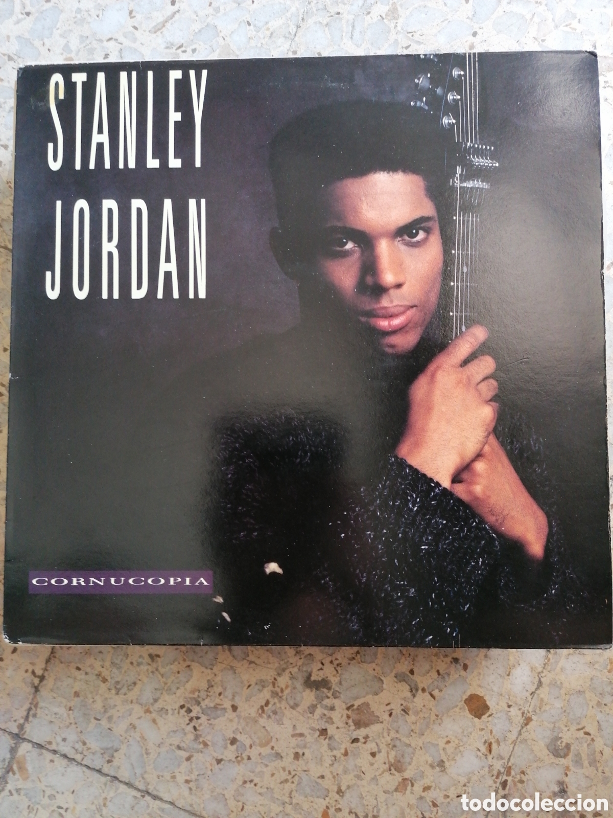 Vinyl records: LP STANLEY JORDAN CORNUCOPIA 1990 UK