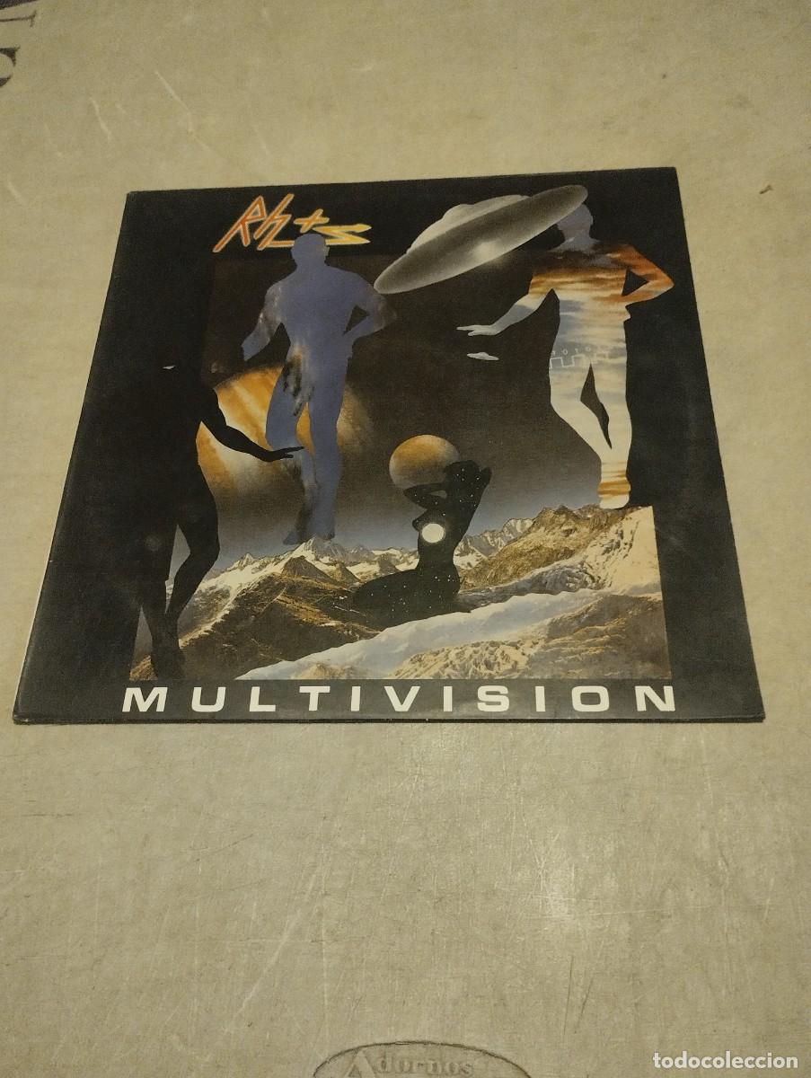 Discos de vinilo: RH+ LP MULTIVISION ENCARTE LETRAS - Foto 1