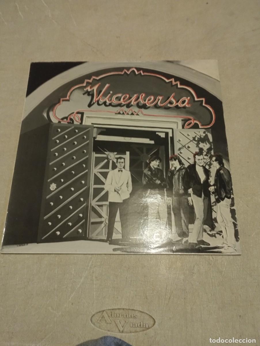 Discos de vinilo: VICEVERSA LP VICEVERSA ENCARTE LETRAS - Foto 1