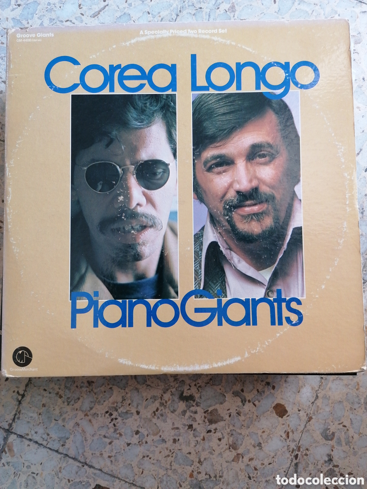Vinyl records: LP CHICK COREA MICHAEL LONGO PIANO GIANTS USA 1974