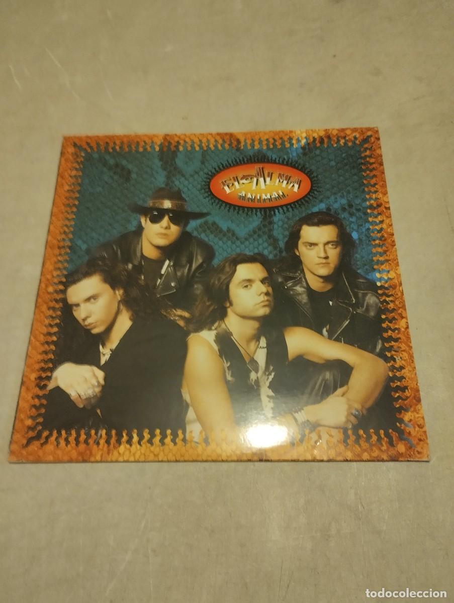 Discos de vinilo: EL ALMA LP ANIMAL INSERT LETRAS - Foto 1