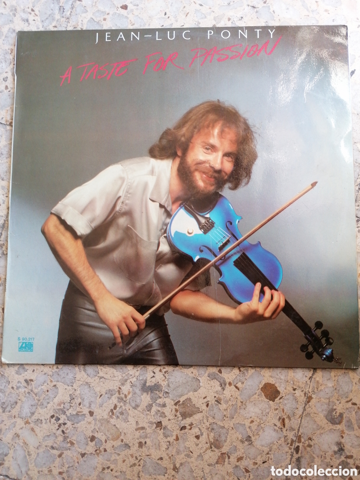 Discos de vinilo: LP JEAN LUC PONTY A TASTE FOR PASSION SPAIN 1980