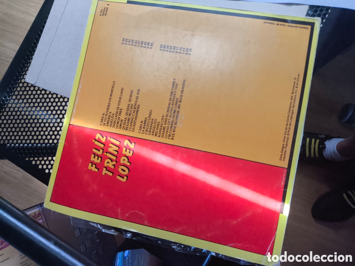 Discos de vinilo: Trini L&oacute;pez. Lote T.n.165 - Foto 2