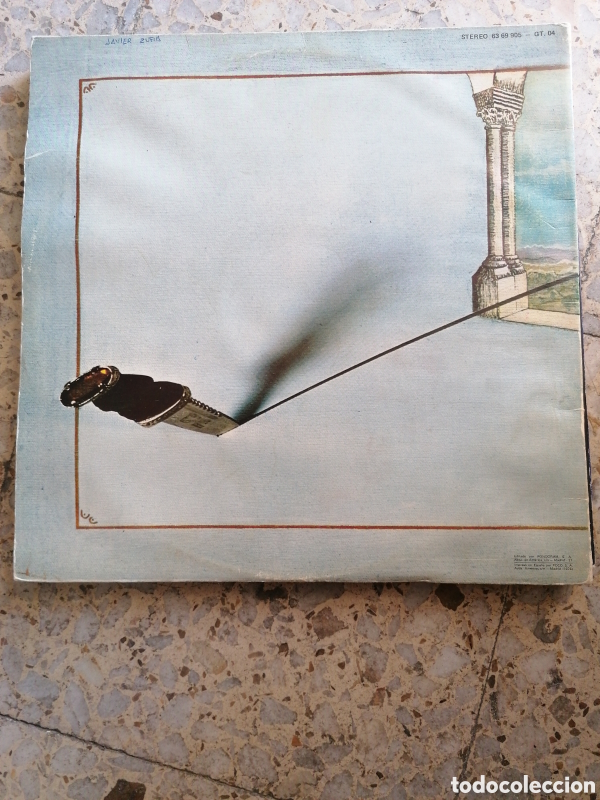 Discos de vinilo: LP GENESIS TRESPASS ESPA&Ntilde;OL 1975 - Foto 2