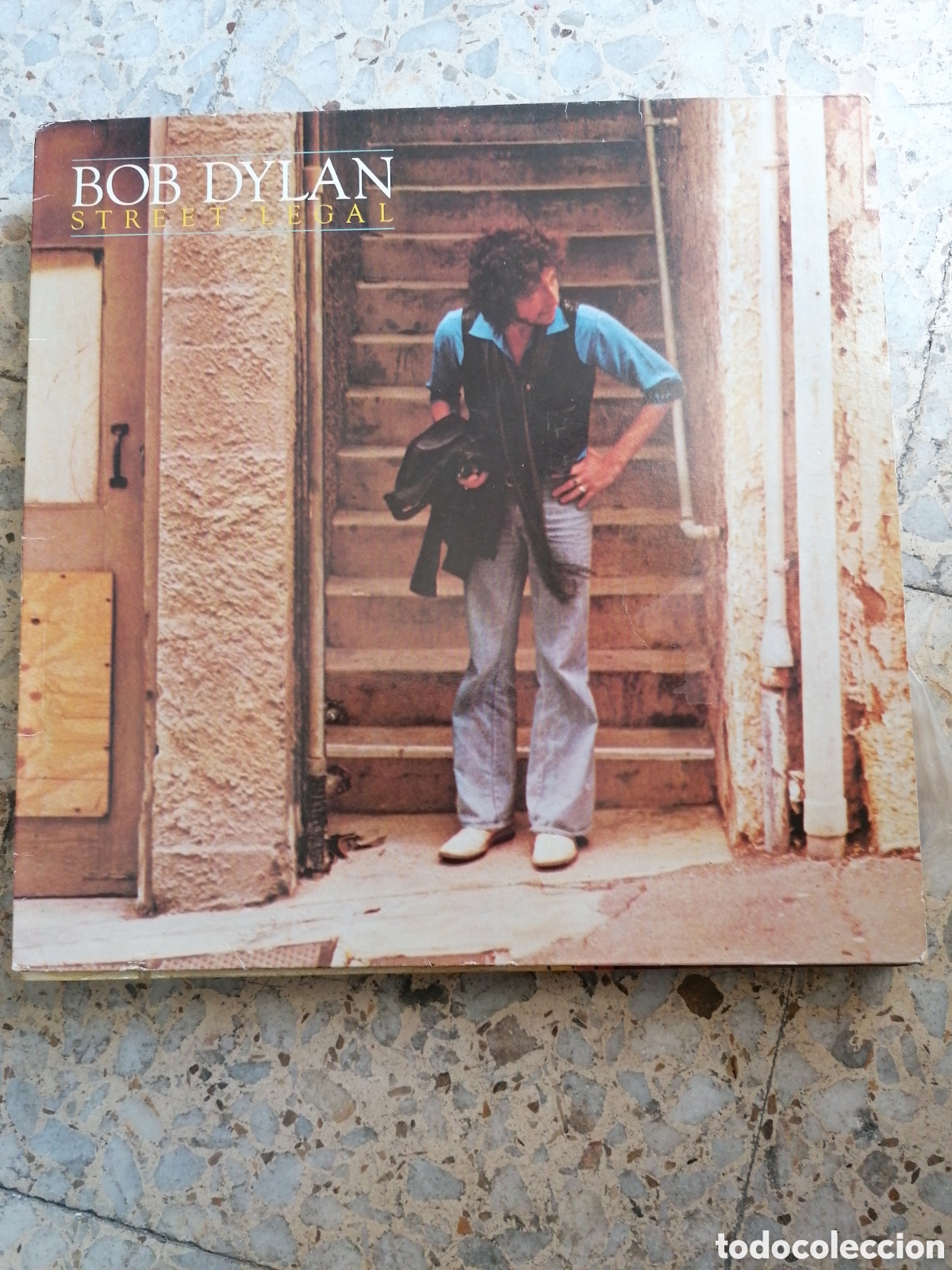 Discos de vinilo: LP BOB DYLAN STREET LEGAL SPA&Ntilde;OL 1978