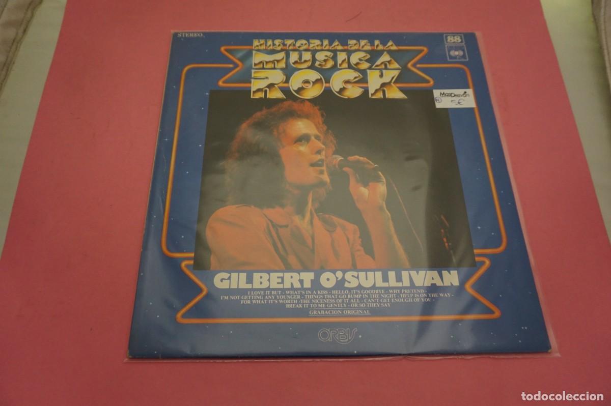 Discos de vinilo: LP - HISTORIA DE LA MUSICA ROCK N&ordm; 88 - GILBERT O'SULLIVAN - EL DISCO ESTA COMO NUEVO