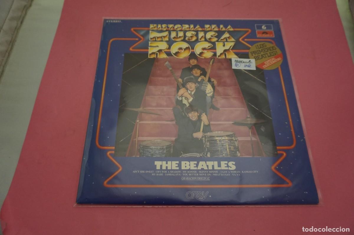 Discos de vinilo: LP - HISTORIA DE LA MUSICA ROCK N&ordm; 6 - THE BEATLES - EL DISCO ESTA COMO NUEVO