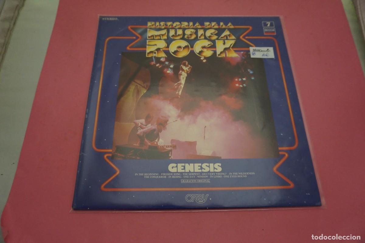 Discos de vinilo: LP - HISTORIA DE LA MUSICA ROCK N&ordm; 7 - GENESIS - EL DISCO ESTA COMO NUEVO
