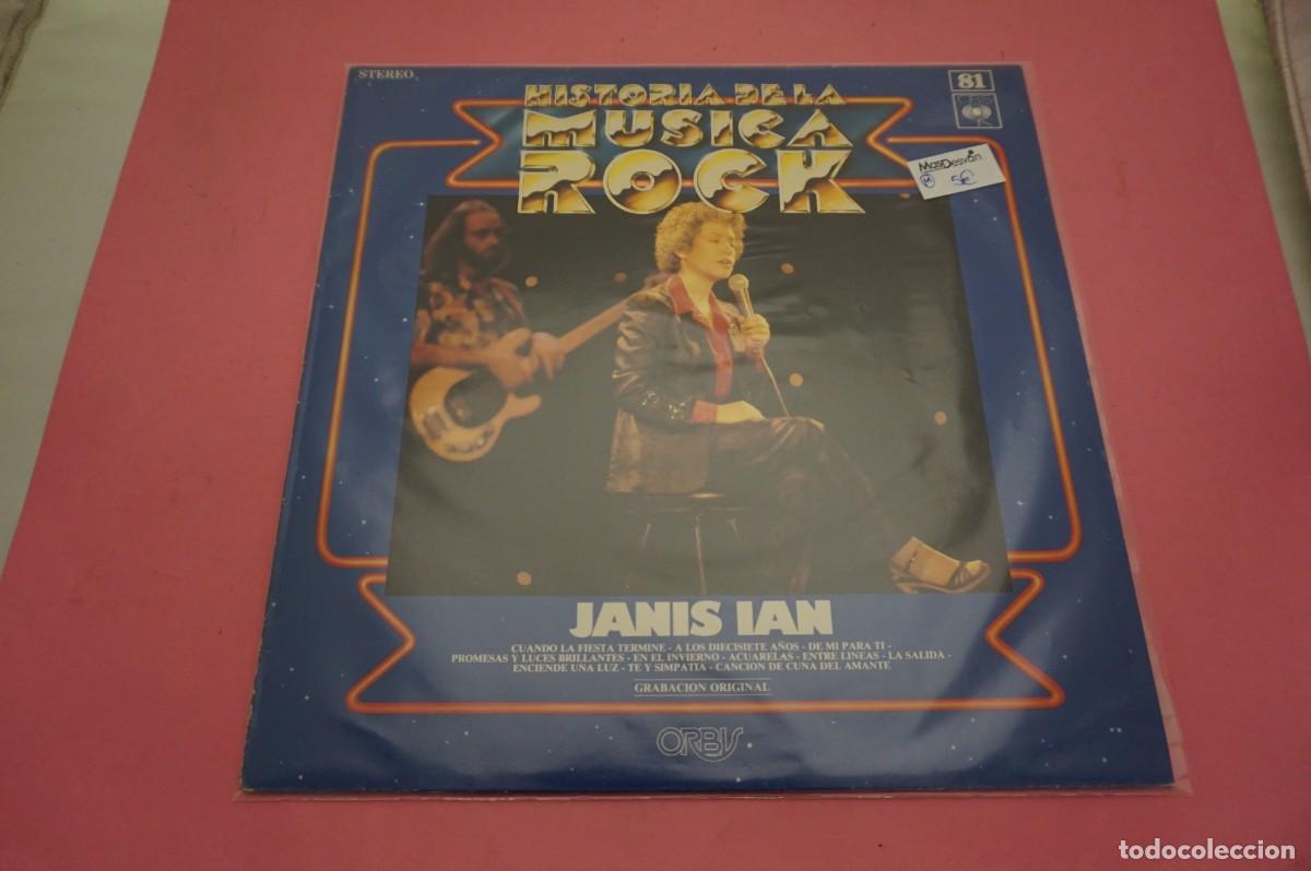 Discos de vinilo: LP - HISTORIA DE LA MUSICA ROCK N&ordm; 81 - JANIS IAN - EL DISCO ESTA COMO NUEVO