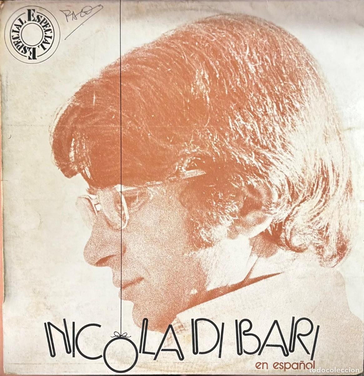 Discos de vinilo: LP NICOLA DI BARI EN ESPA&Ntilde;OL. LP-SEXT-1222
