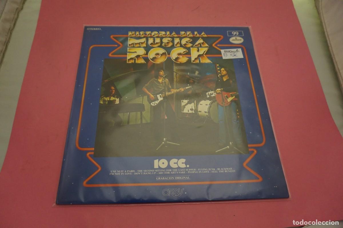 Discos de vinilo: LP - HISTORIA DE LA MUSICA ROCK N&ordm; 99 - 10 CC. - DISCO EN EXCELENTE ESTADO