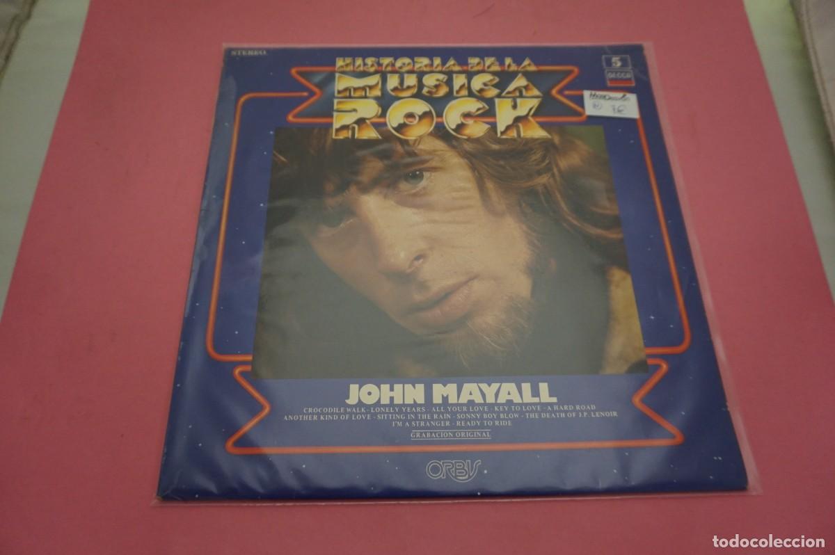 Discos de vinilo: LP - HISTORIA DE LA MUSICA ROCK N&ordm; 5 - JOHN MAYALL - DISCO EN EXCELENTE ESTADO