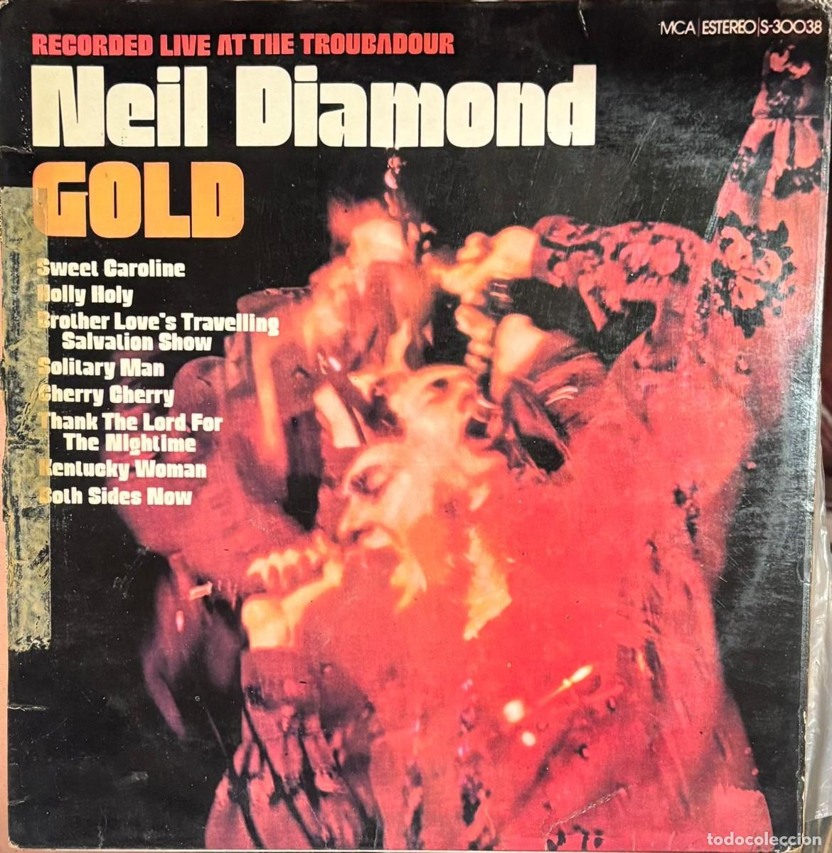 Discos de vinilo: LP NEIL DIAMOND-GOLD. LP-SEXT-1223