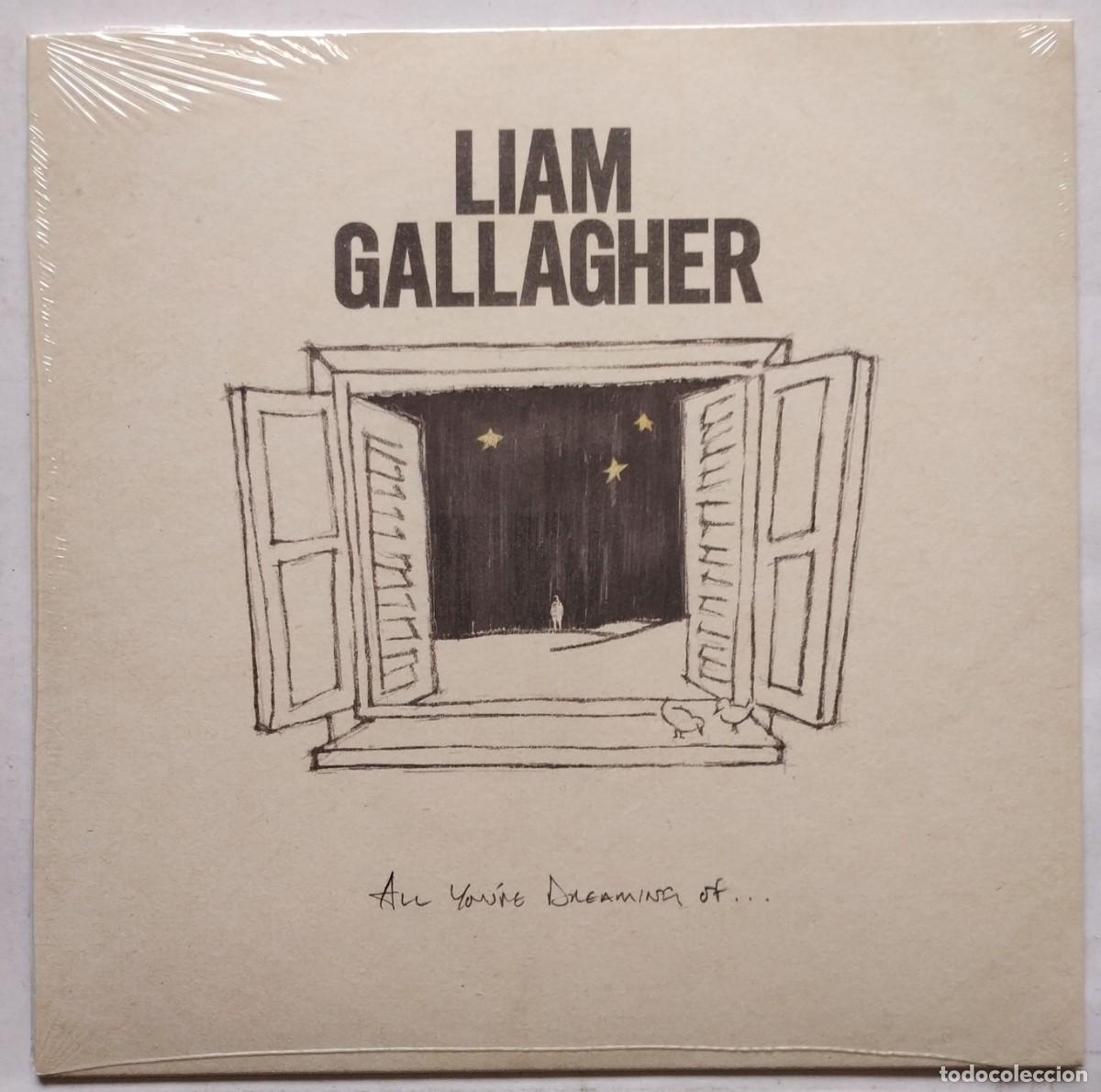 Discos de vinilo: Liam Gallagher All You're Dreaming Of Single 7&rdquo; Europa 2020 vinilo serigrafiado Oasis
