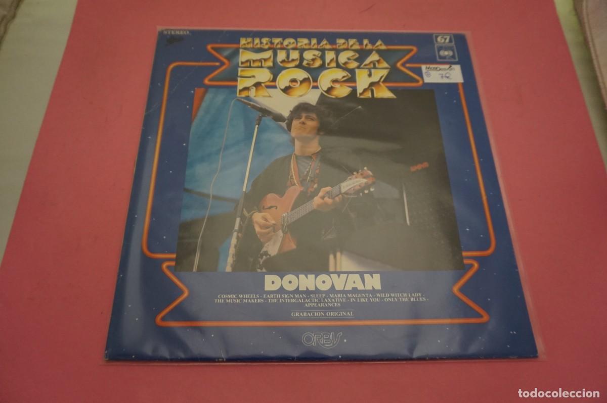 Discos de vinilo: LP - HISTORIA DE LA MUSICA ROCK N&ordm; 67 - DONOVAN - DISCO EN EXCELENTE ESTADO