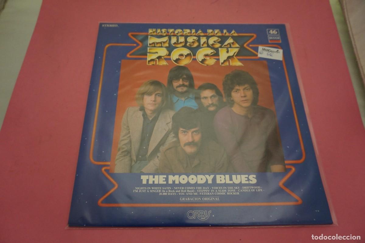 Discos de vinilo: LP - HISTORIA DE LA MUSICA ROCK N&ordm; 46 - THE MOODY BLUES - DISCO EN EXCELENTE ESTADO