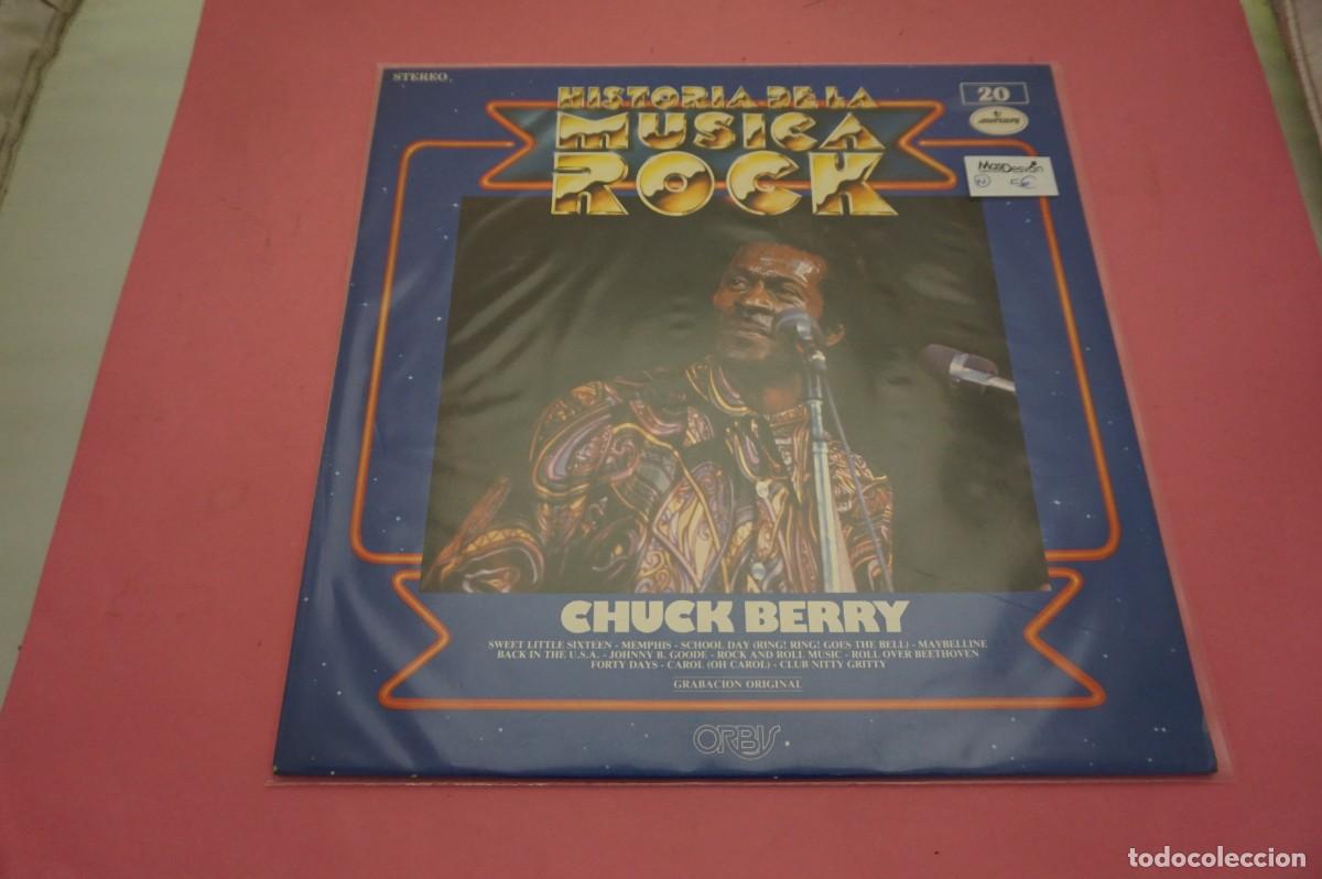 Discos de vinilo: LP - HISTORIA DE LA MUSICA ROCK N&ordm; 20 - CHUCK BERRY - DISCO EN EXCELENTE ESTADO