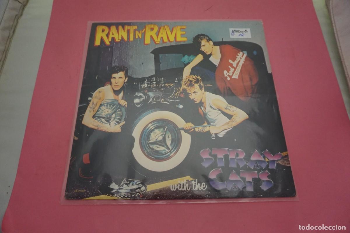 Discos de vinilo: LP - Stray Cats &ndash; Rant N' Rave With The Stray Cats - EL DISCO ESTA EN EXCELENTE ESTADO