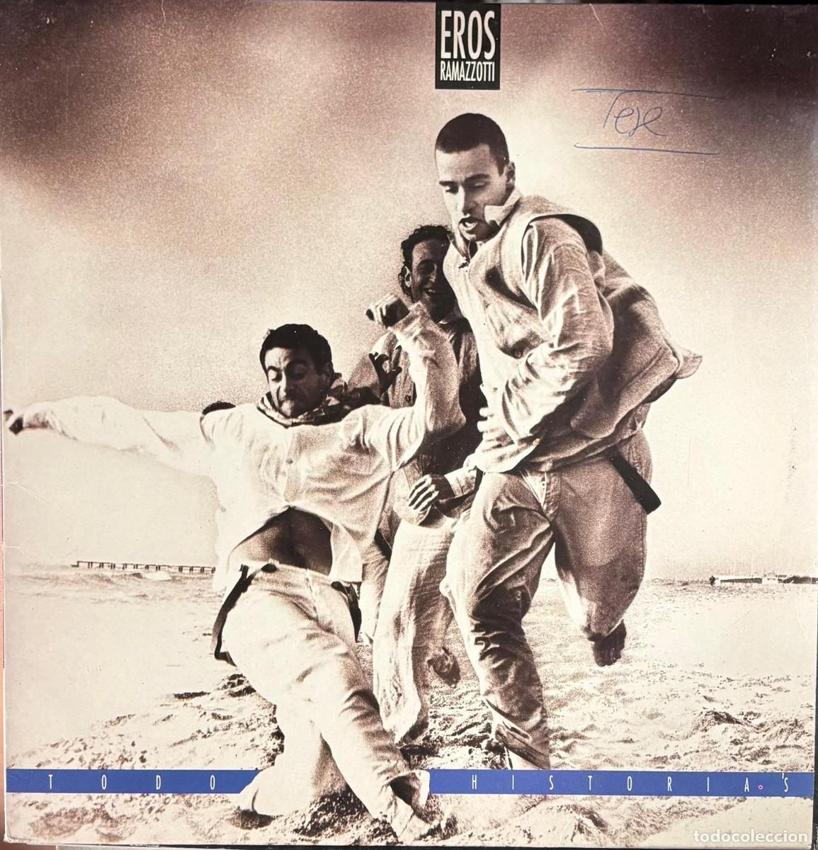 Discos de vinilo: LP EROS RAMAZZOTTI-TODO HISTORIAS. LP-SEXT-1227