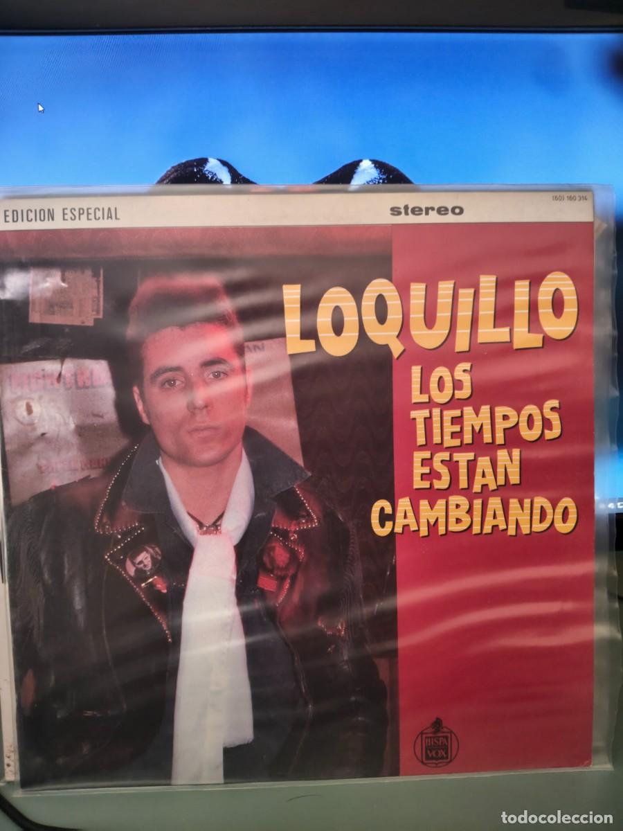 Discos de vinilo: Loquillo. Los tiempos est&aacute;n cambiando