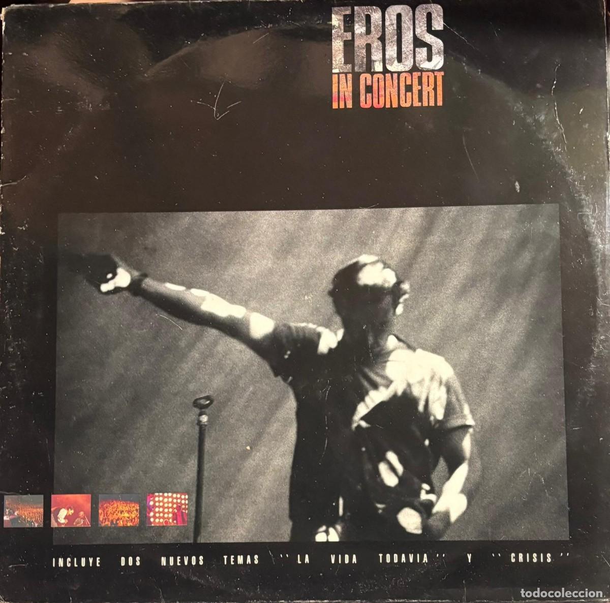 Discos de vinilo: LP DOBLE EROS RAMAZZOTTI-EROS IN CONCERT. LP-SEXT-1231