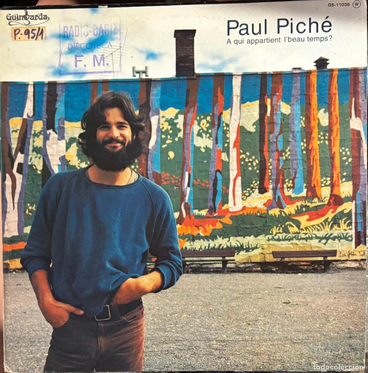 Discos de vinilo: LP PAUL PICH&Eacute;-A QUI APPARTIENT L'BEAU TEMPS?. LP-SEXT-1232