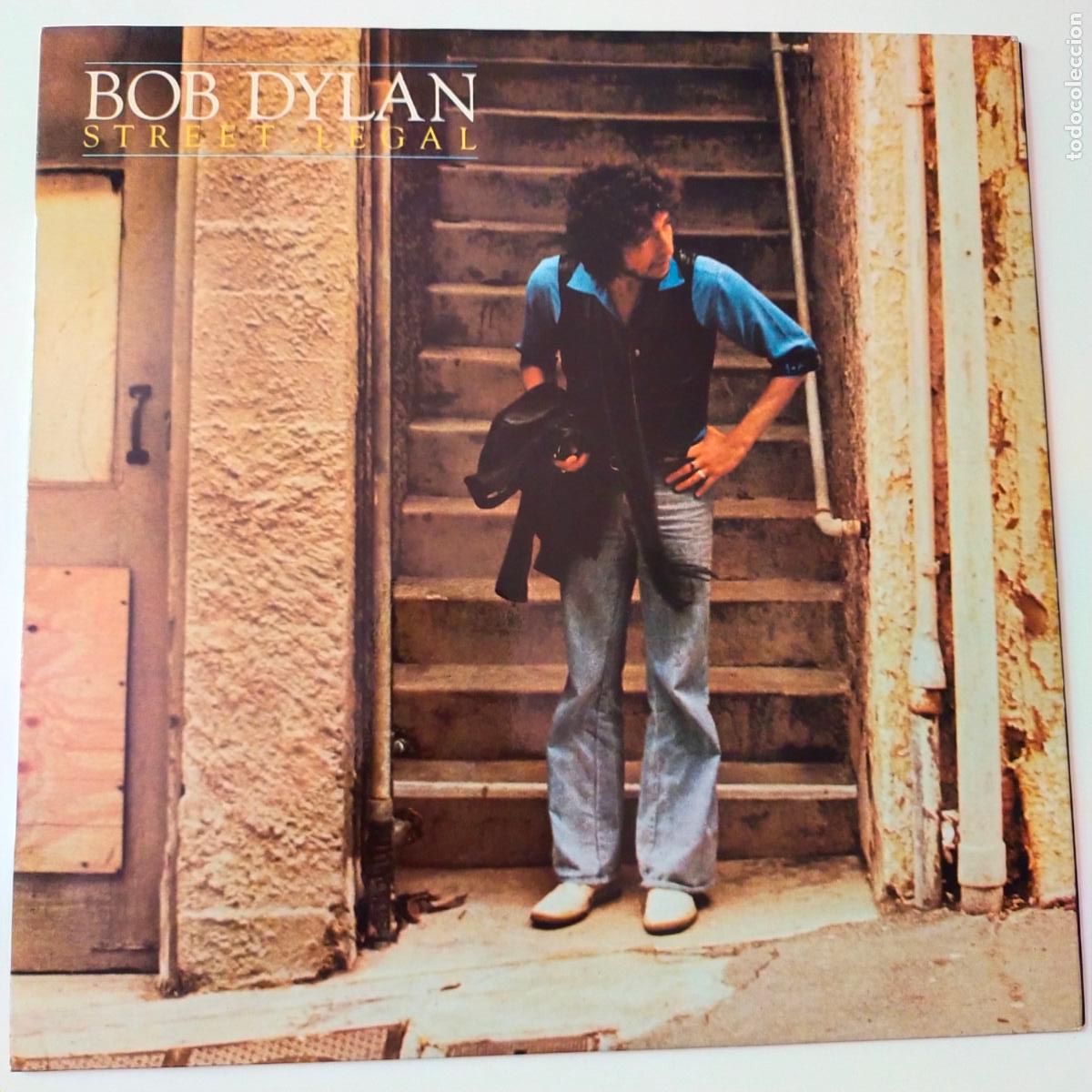 Discos de vinilo: BOB DYLAN- STREET LEGAL- LP ESPA&Ntilde;A 1978 + ENCARTE- DISCO COMO NUEVO.