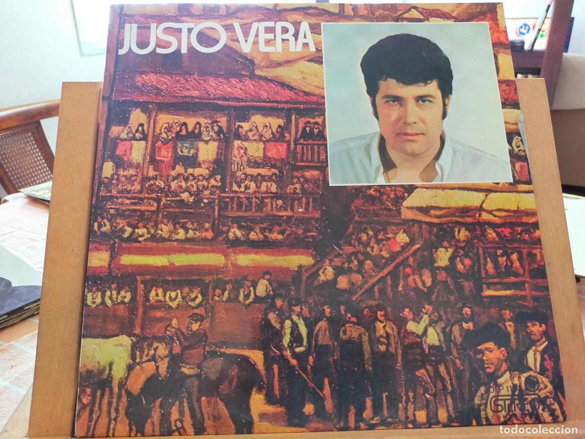 Discos de vinilo: JUSTO VERA. DIRESA. DISCOGR&Aacute;FICAS REUNIDAS DE ESPA&Ntilde;A. COPLAS. 12 TEMAS. 1973