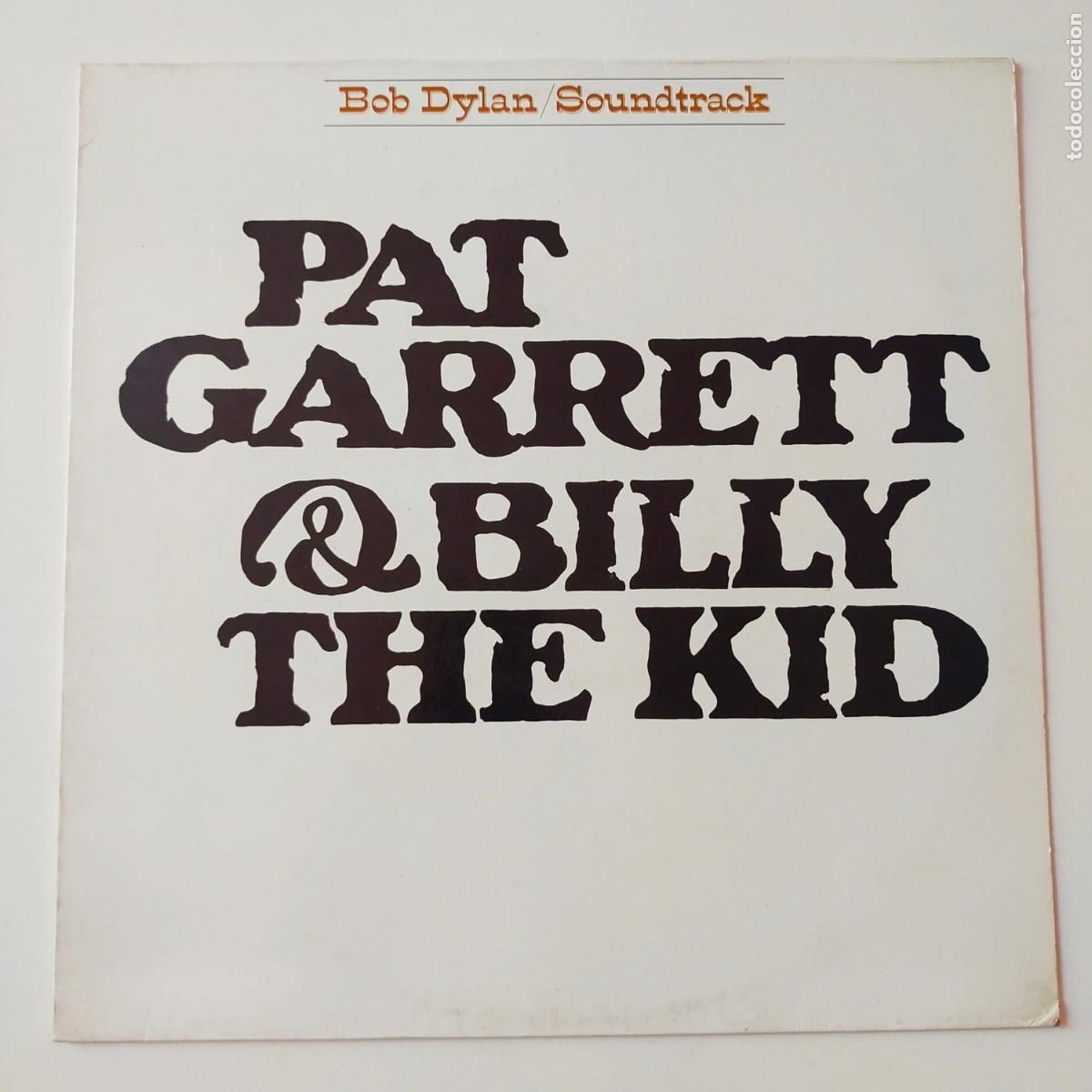 Discos de vinilo: BOB DYLAN- PAT GARRETT & BILLY- LP ESPA&Ntilde;A 1982- DISCO EXC. ESTADO.