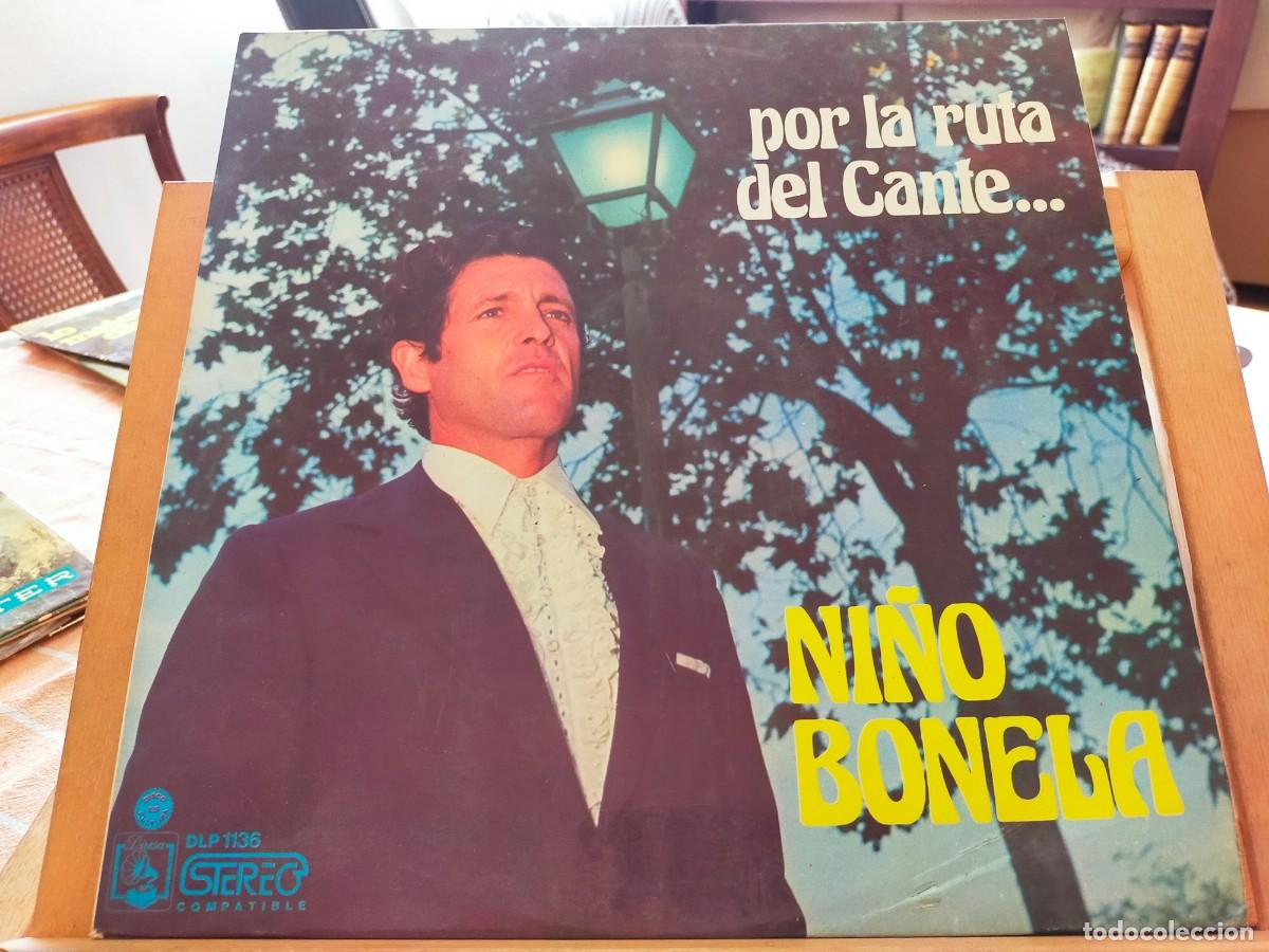 Discos de vinilo: NI&Ntilde;O BONELA. POR LA RUTA DEL CANTE. DIRESA. DISCOGR&Aacute;FICAS REUNIDAS DE ESPA&Ntilde;A. 11 TEMAS. 1973