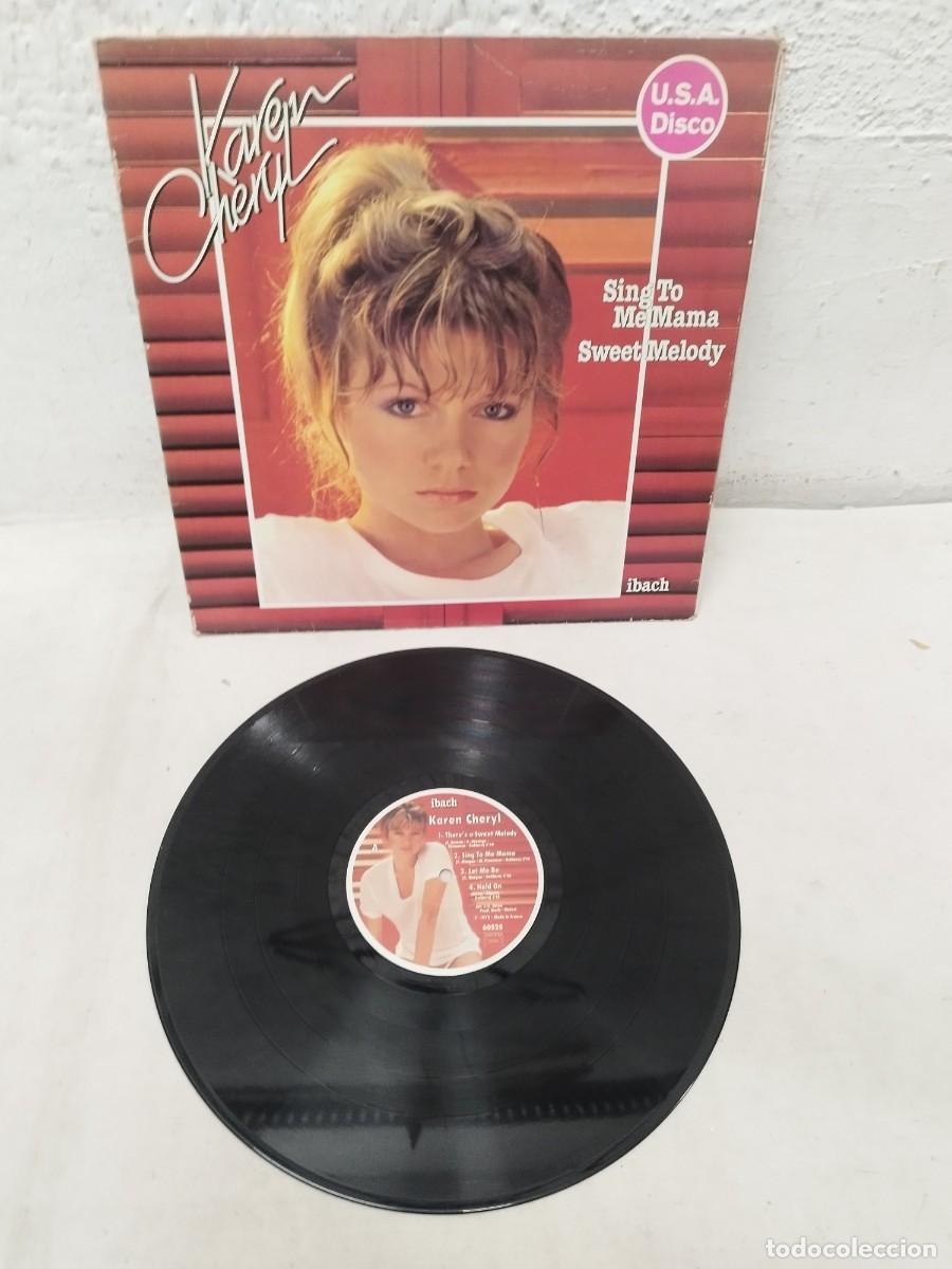 Discos de vinilo: Karen Cheryl &ndash; Sing To Me Mama. Vinilo lp.