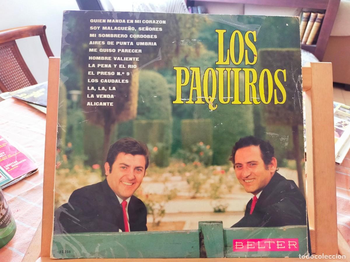 Discos de vinilo: LOS PAQUIROS. 2 DISCOS LP. COPLAS, RUMBAS, PASODOBLES&hellip; BELTER. 24 TEMAS. 1968.
