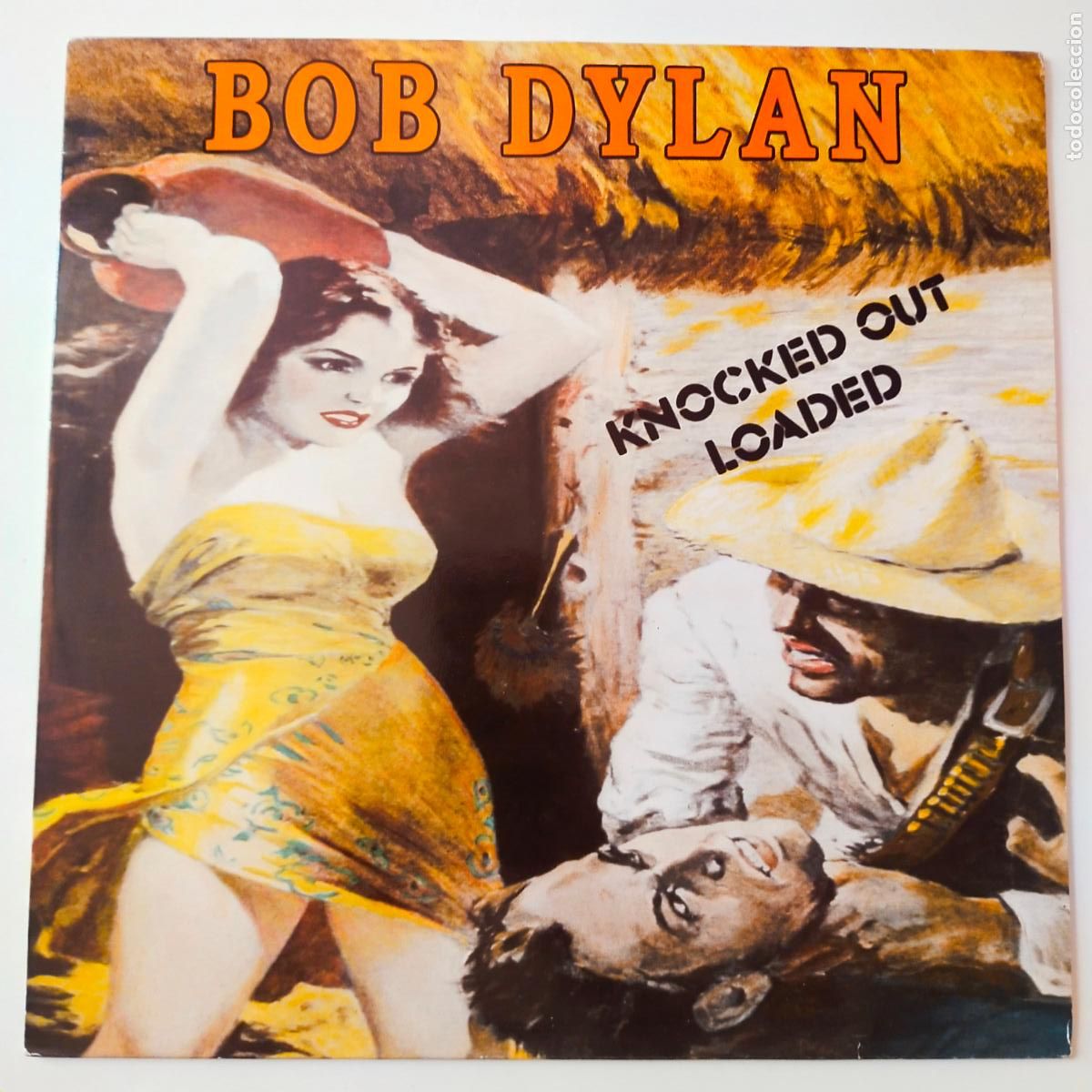Vinyl-Schallplatten: Bob Dylan &ndash; Knocked Out Loaded- LP ESPA&Ntilde;A 1986- DISCO COMO NUEVO.