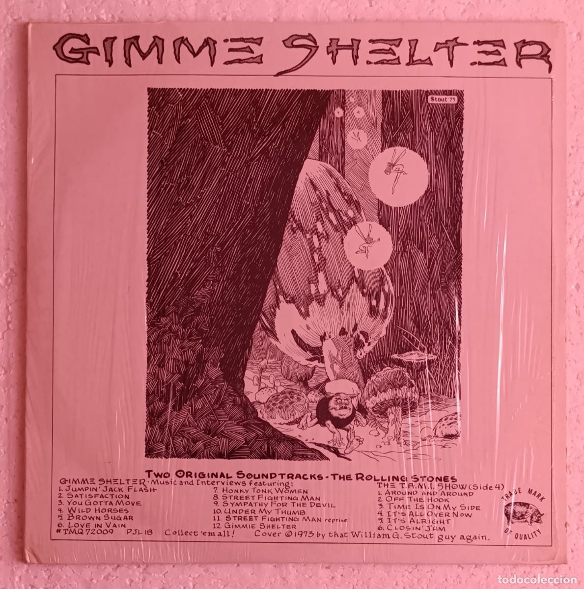 Discos de vinilo: The Rolling Stones . Gimme shelter