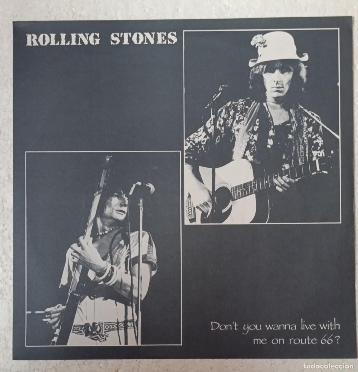 Discos de vinilo: The Rolling Stones. Dont you wanna live with me on route 66?
