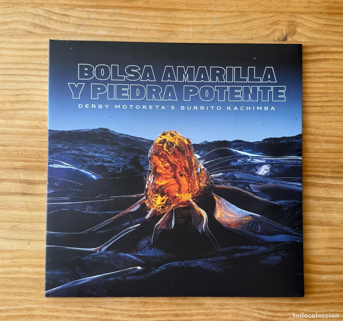 Discos de vinilo: Derby Motoreta's Burrito Kachimba &lrm;&ndash; Bolsa Amarilla Y Piedra Potente. Spain 2024
