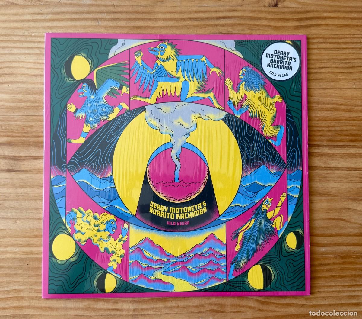 Discos de vinilo: Derby Motoreta's Burrito Kachimba &lrm;&ndash; Hilo Negro. Spain 2021