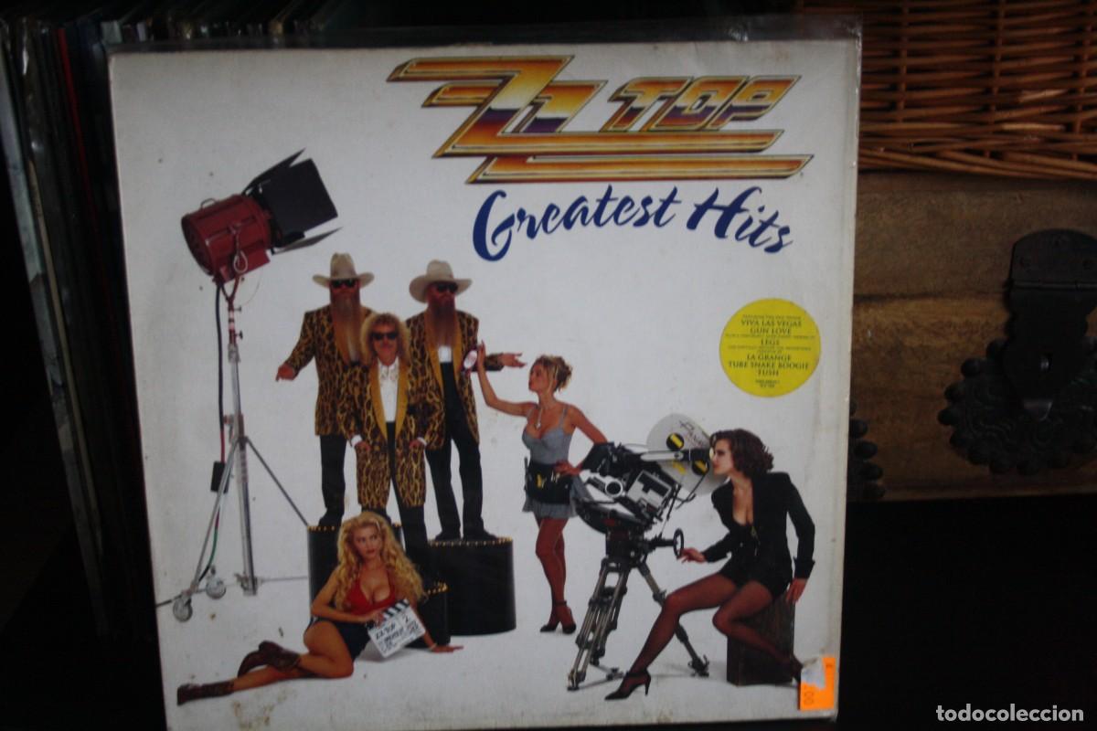 Discos de vinilo: ZZ TOP, GREATEST HITS, WARNER BROTHERS, LP