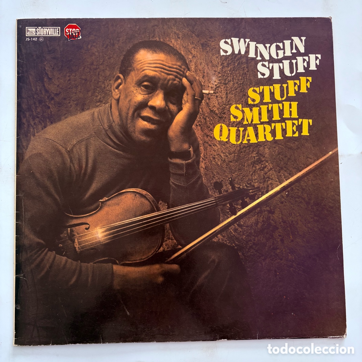 Discos de vinilo: lp Stuff Smith Quartet &ndash; Swingin Stuff edicion espa&ntilde;ola de 1982