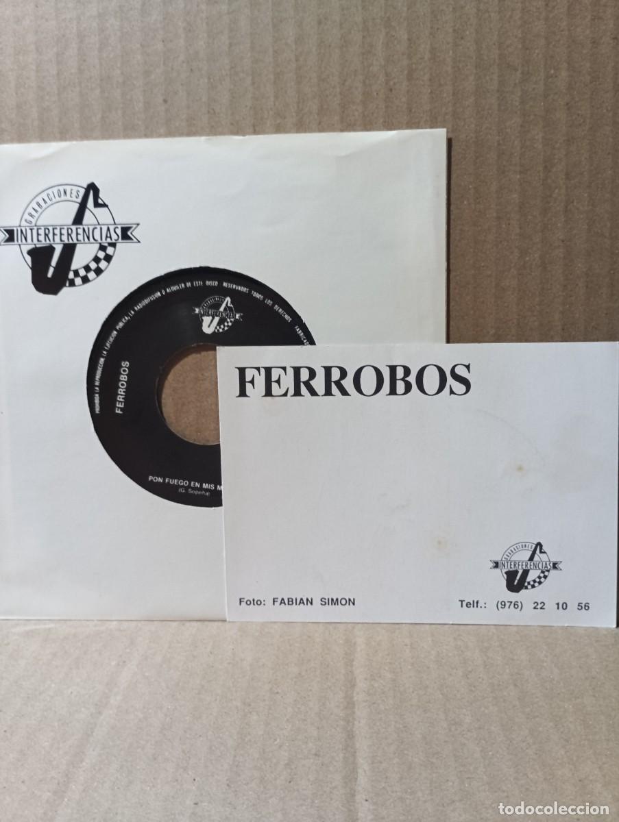 Discos de vinilo: FERROBOS-45 RPM.-ZARAGOZA. - Foto 2