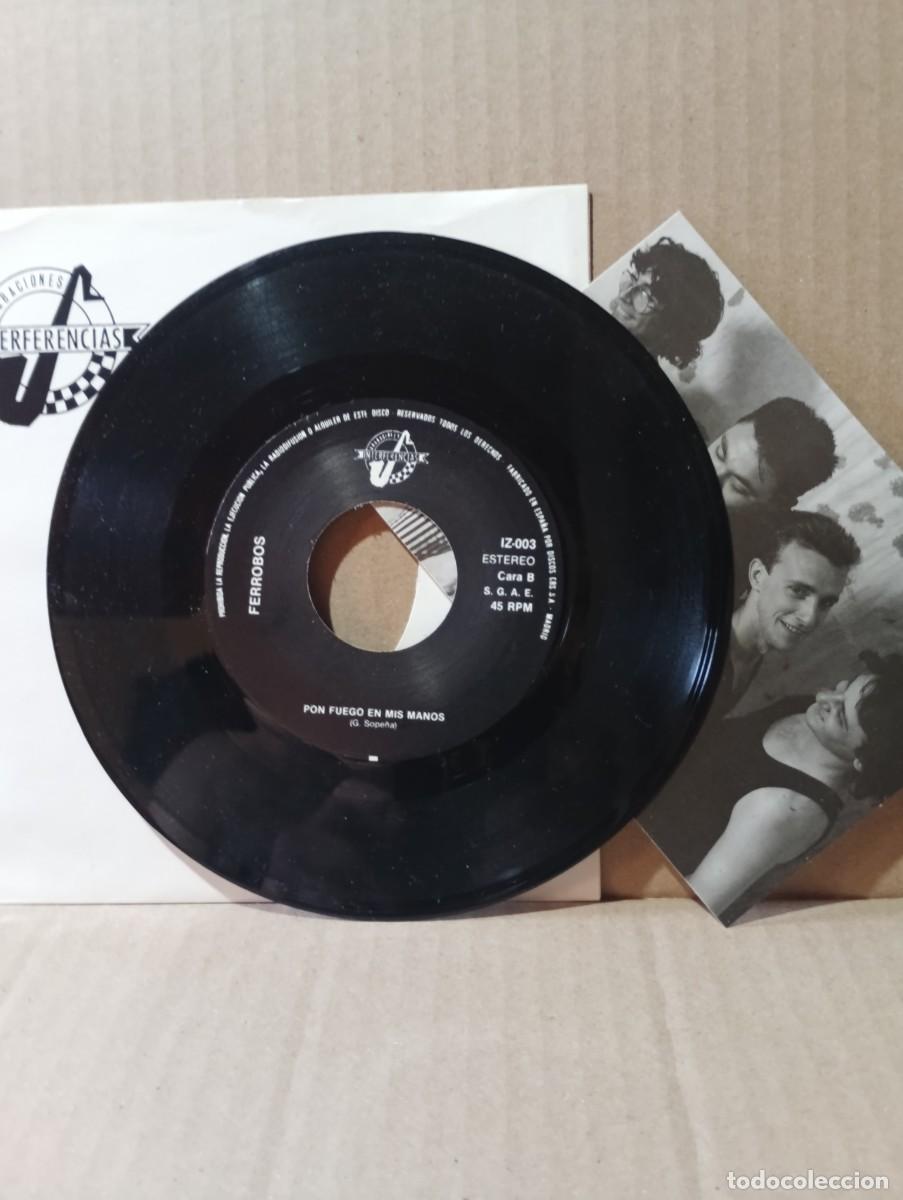 Discos de vinilo: FERROBOS-45 RPM.-ZARAGOZA. - Foto 3
