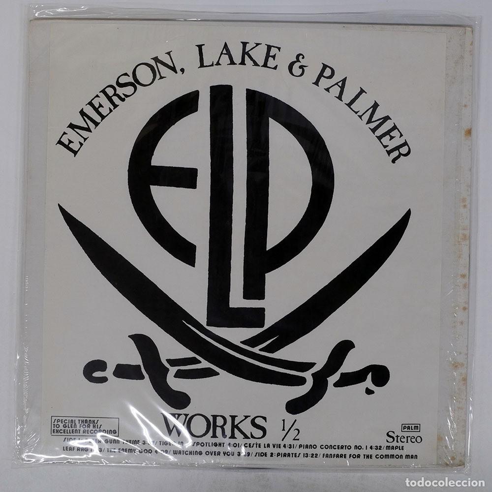 Discos de vinilo: Emerson Lake & Palmer Works 1/2, 1lp live in USA 1978, Usa pressing from late '70, very rare!!!