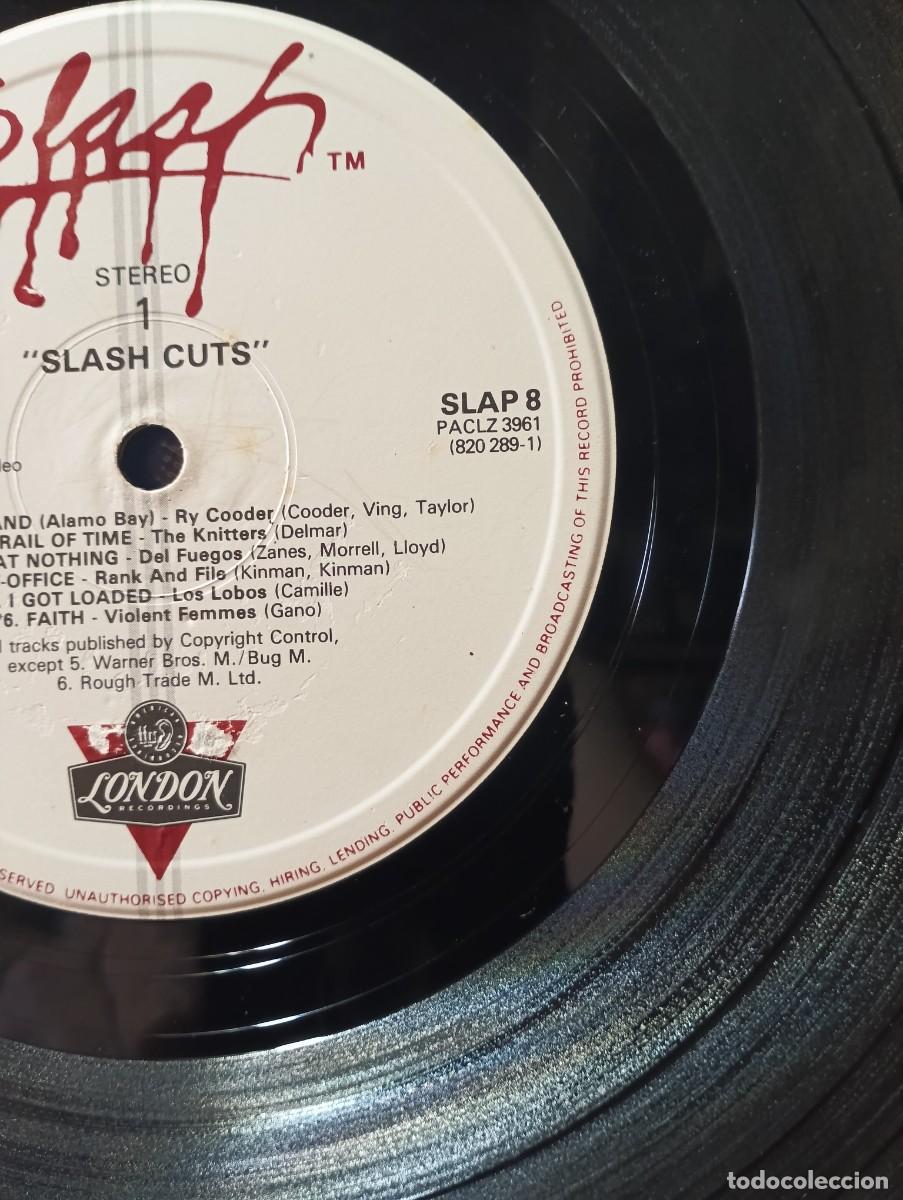 Discos de vinilo: SLASH CUTS-VARIOS ARTISTAS. - Foto 2