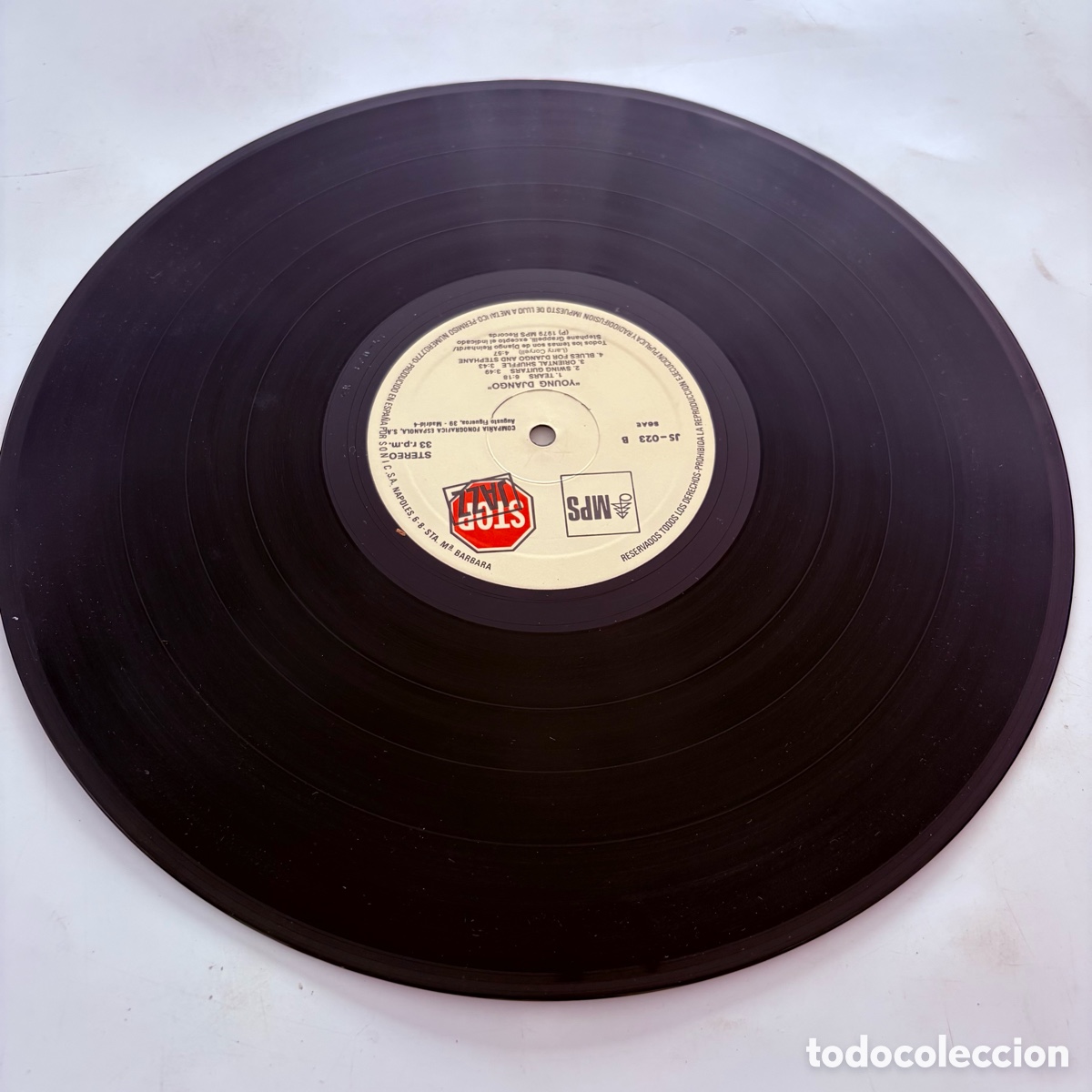 Discos de vinilo: lp Stephane Grappelli Young Django edicion espa&ntilde;ola de 1981 - Foto 4