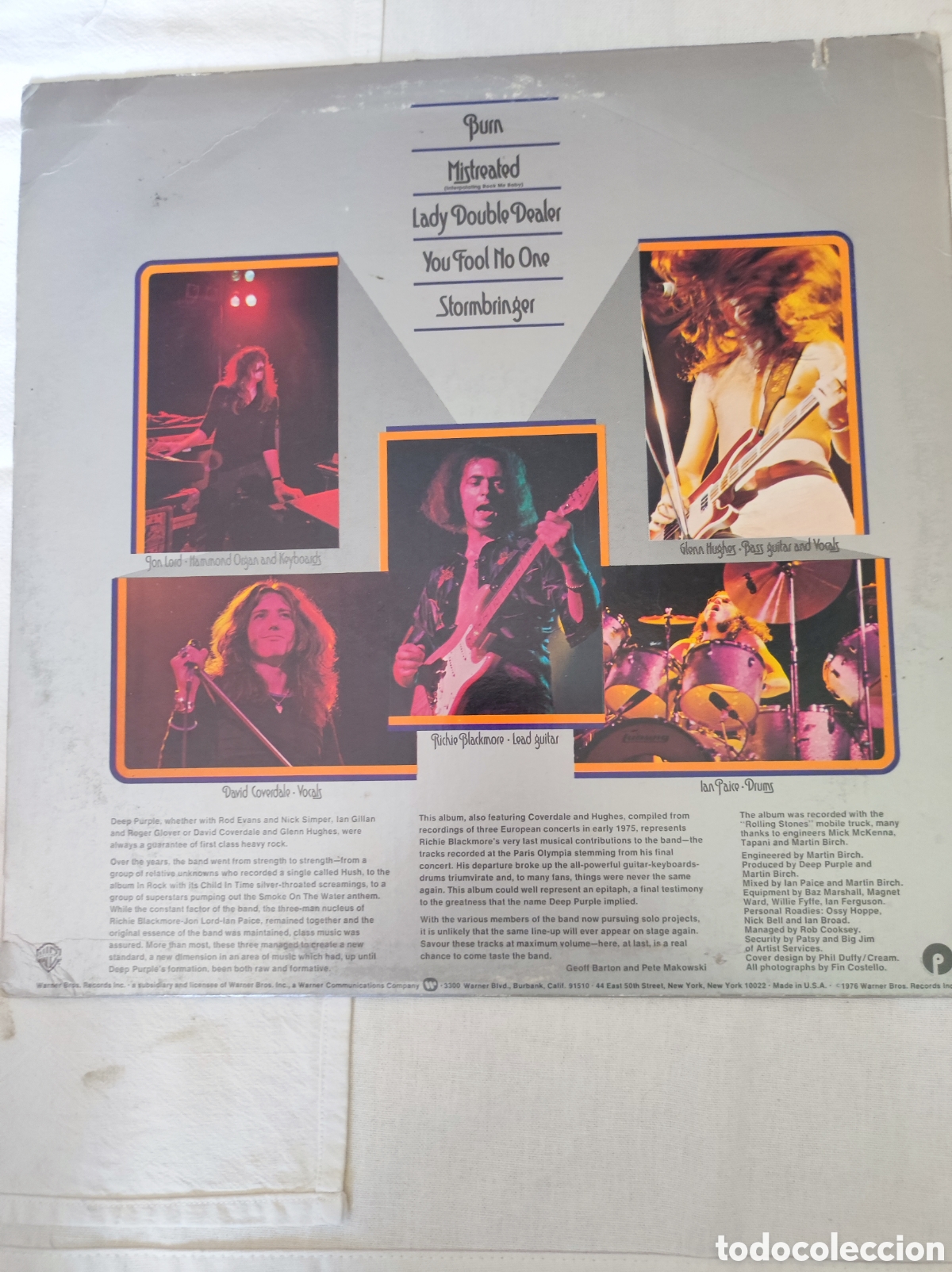 Discos de vinilo: DEEP PURPLE - MADE IN EUROPE - Foto 2