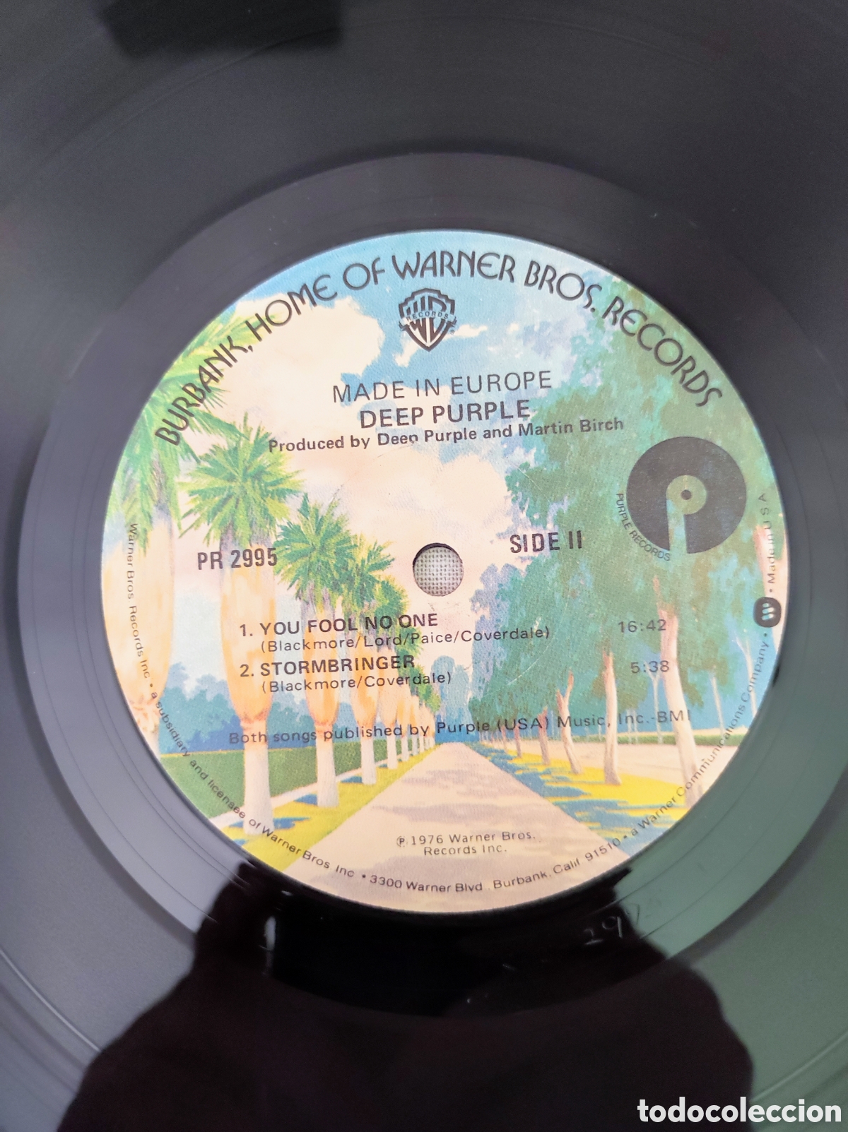 Discos de vinilo: DEEP PURPLE - MADE IN EUROPE - Foto 4