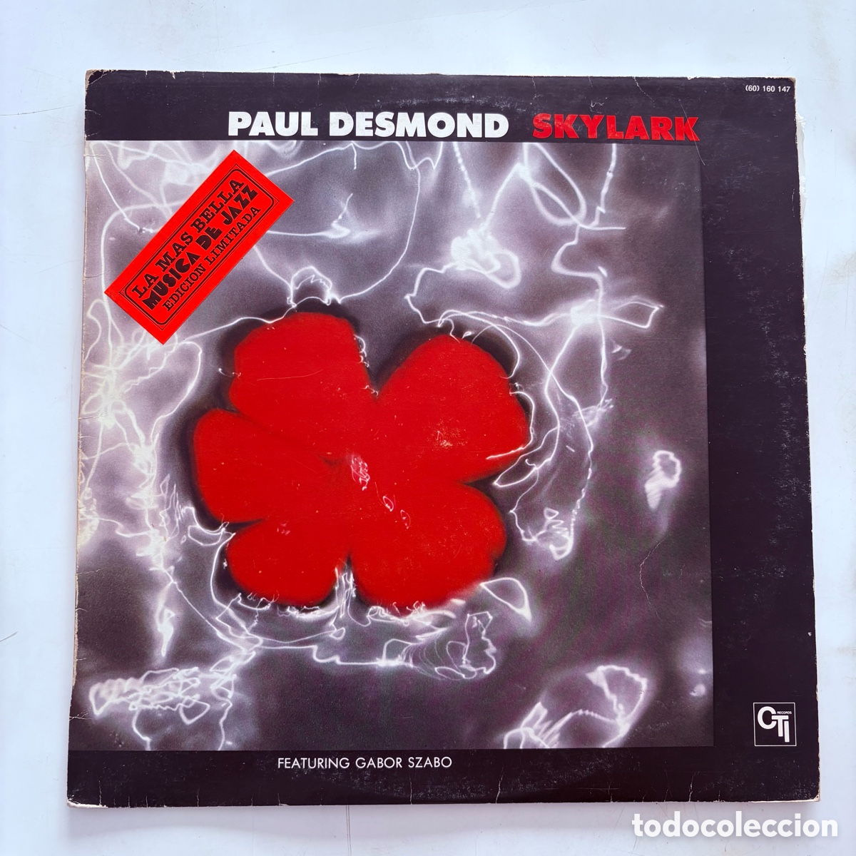 Discos de vinilo: lp Paul Desmond Featuring Gabor Szabo &ndash; Skylark edicion espa&ntilde;ola de 1983