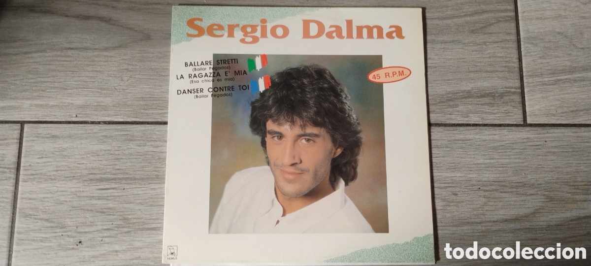 Discos de vinilo: SERGIO DALMA-BALLARE STRETTI-MAXI-HORUS/SPAIN-IB