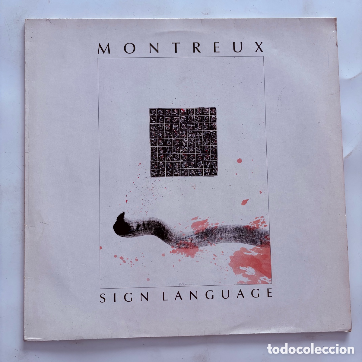 Discos de vinilo: lp Montreux &lrm;&ndash; Sign Language edicion alemana de 1986